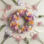 Dried flower wreath Pastel Lover - Image 7