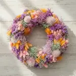 Dried flower wreath Pastel Lover - Image 4