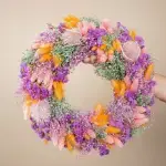 Dried flower wreath Pastel Lover - Image 2
