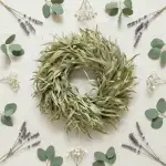Dried Flowers Wreath Willow - Image 7