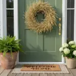 Giltter Asparagus wreath - Image 3