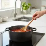 Handcrafted Olive Wood Cooking Spoon - Image 9