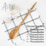 Handcrafted Olive Wood Cooking Spoon - Image 2