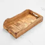 Handcrafted Wooden Serving Tray - Image 2