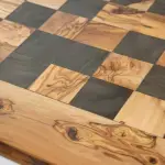 Handmade Olive Wood Chess Board - Image 13