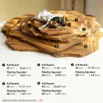 Handmade Olive Wood Chess Board - Image 2