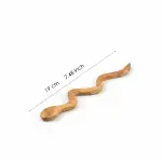 Handmade Olive Wood Hair Stick - Image 3