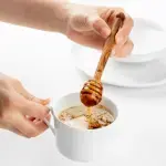 Handmade Olive Wood Honey Dipper - Image 8