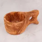 Handmade Olive Wood Kuksa Mug - Image 6