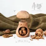 Handmade Olive Wood Nut Crusher - Image 4