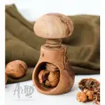 Handmade Olive Wood Nut Crusher - Image 3