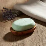 Handmade Olive Wood Oval Soap Dish - Image 10
