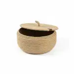 Handwoven Plant Basket made from North African Esparto Grass - Image 6