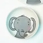 Kids Cat Design Pottery Dinnerware Set 5-Piece - Image 5