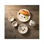 Kids “Cat” Dinnerware Set – 5 Pieces - Image 17