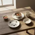 Kids “Cat” Dinnerware Set – 5 Pieces - Image 14