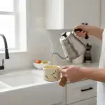 White and Yellow Mug - Lemon - Image 5