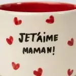 Mug White Red – I Love You Mom ! - Image 6