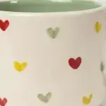 White and Green Mug – Little Hearts - Image 6
