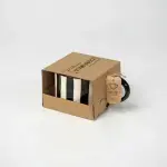 Black and Yellow Striped Mug - Image 2