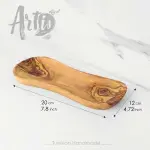 Olive Wood Butter Dish - Image 2
