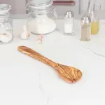 Olive Wood Corner Spoon - Image 4