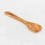 Olive Wood Corner Spoon - Image 3