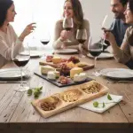 Olive Wood Divided Serving Dish - Image 8