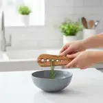 Olive Wood Herb Stripper - Image 8