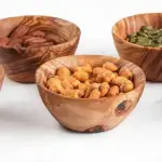 Olive Wood Mini Bowls - Image 4