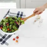 Olive Wood Salad Fork Handmade - Image 9