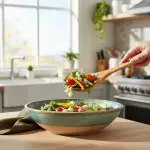 Olive Wood Serving Spork - Image 8