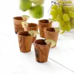 Olive Wood Shot Glass - Image 3