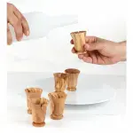 Olive Wood Shot Goblet - Image 4