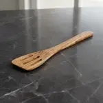 Olive Wood Slotted Spatula - Image 7