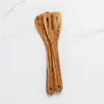 Olive Wood Slotted Spatula - Image 5