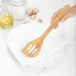 Olive Wood Slotted Spatula