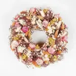 Pastel Lover Dried Flower Wreath - Image 2