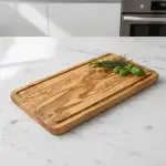 Rectangular Cutting Board with Juice Groove - Image 7