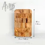 Rectangular Cutting Board with Rounded Edges - Image 3