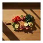 Rectangular Wood Cutting Board with Handle - Image 10
