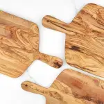 Rectangular Wood Cutting Board with Handle - Image 5