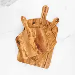 Rectangular Wood Cutting Board with Handle - Image 4