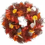 Dried Flowers Wreath Terra - Image 3