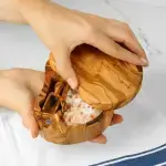 Salt Cellar with Pivoting Lid