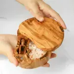 Salt Cellar with Pivoting Lid - Image 3