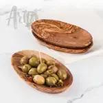 Set of 3 Handmade Small Wooden Dishes - Image 2