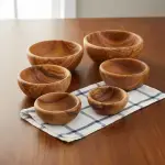 Set of 6 Kitchen Bowls with Rounded Edges - Image 7