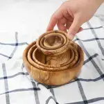 Set of 6 Kitchen Bowls with Rounded Edges - Image 3