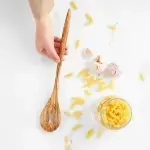 Slotted Spoon Olive Wood - Image 4